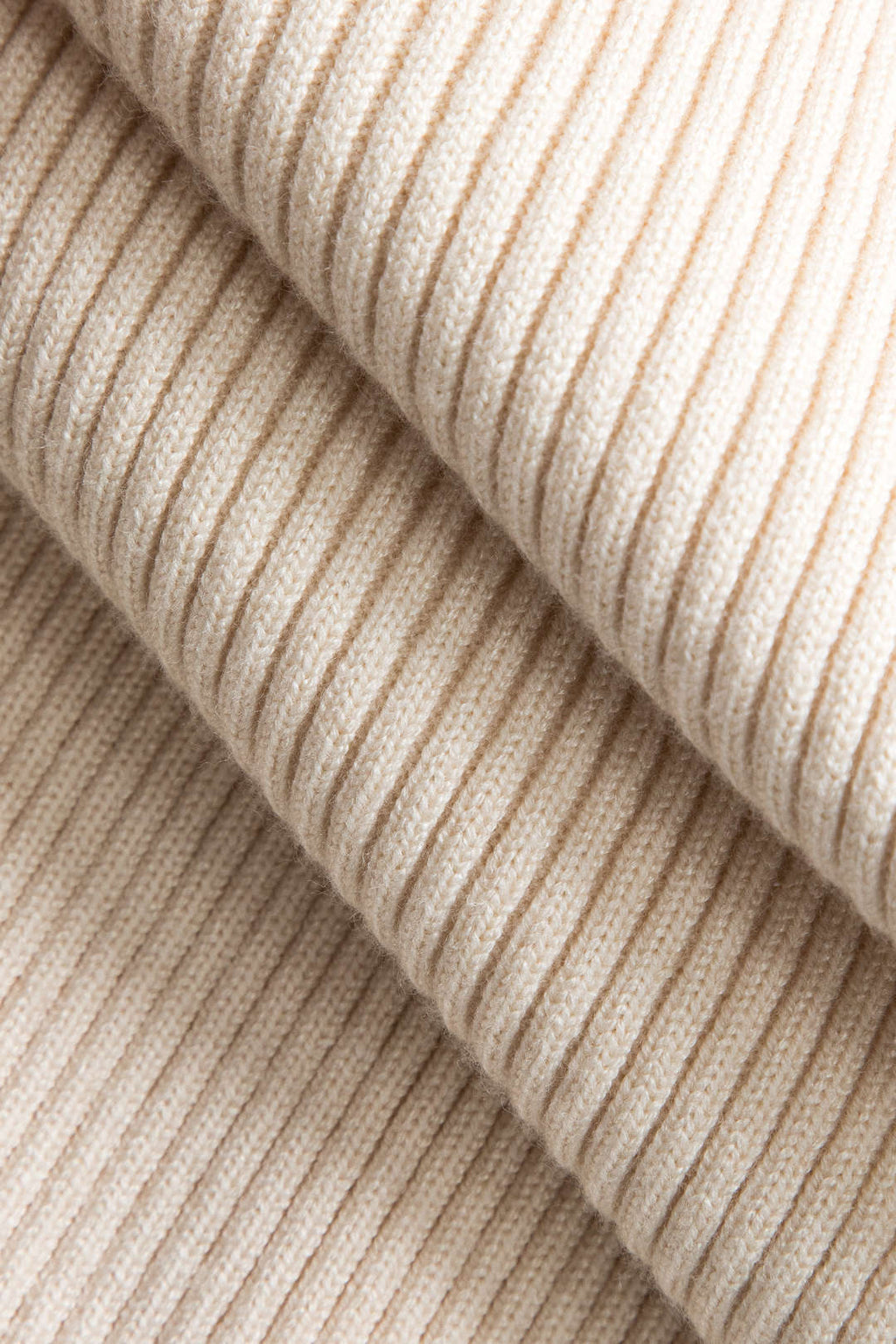 Kontrast Örgü Bağlamalı Uzun Kollu midi Elbise