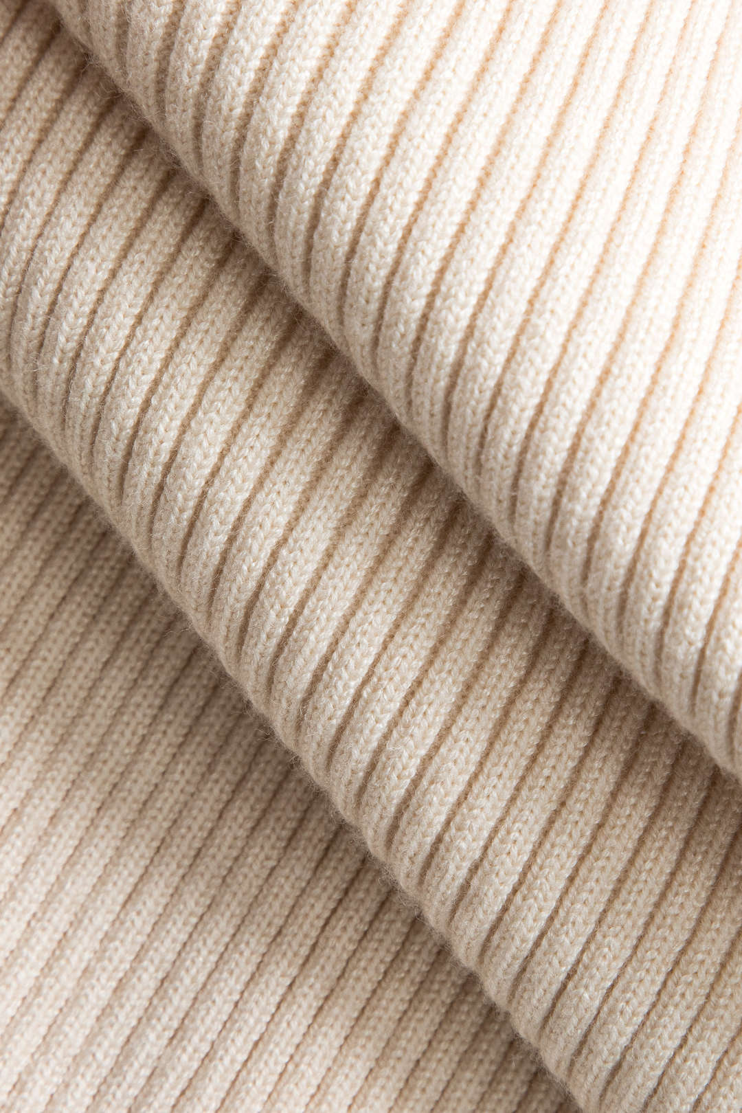 Kontrast Örgü Bağlamalı Uzun Kollu midi Elbise