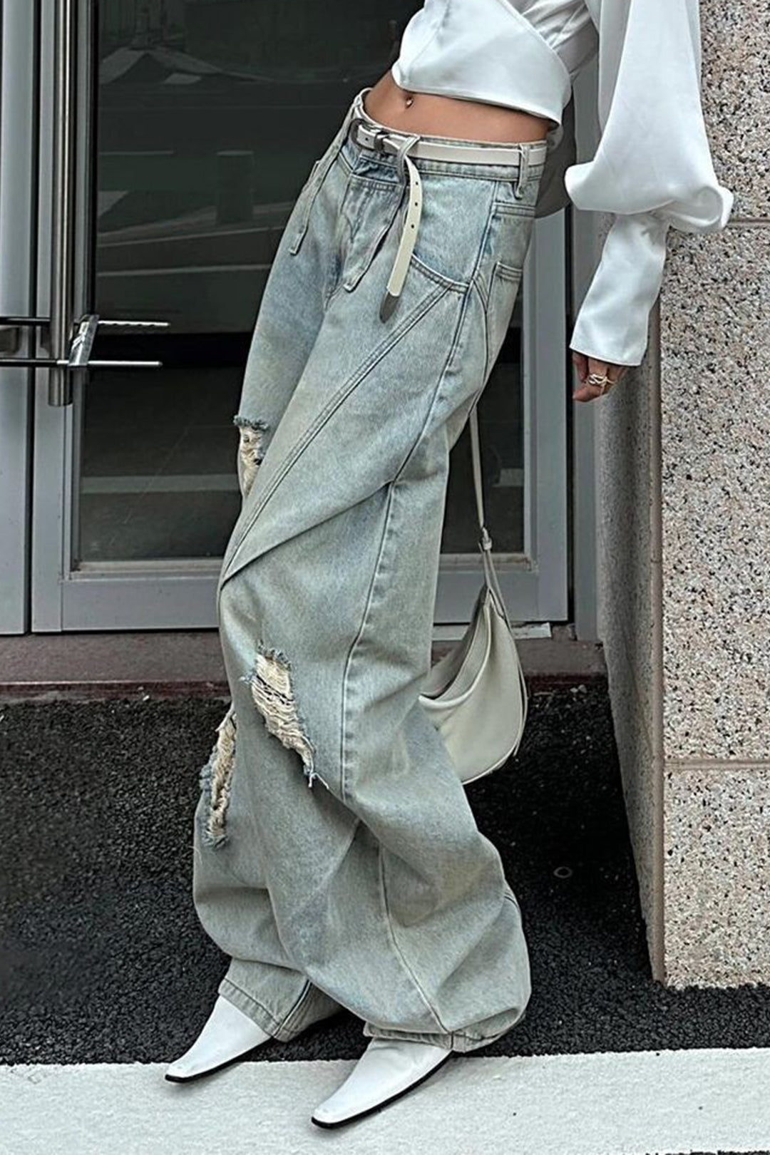 Denim Barrel Kot