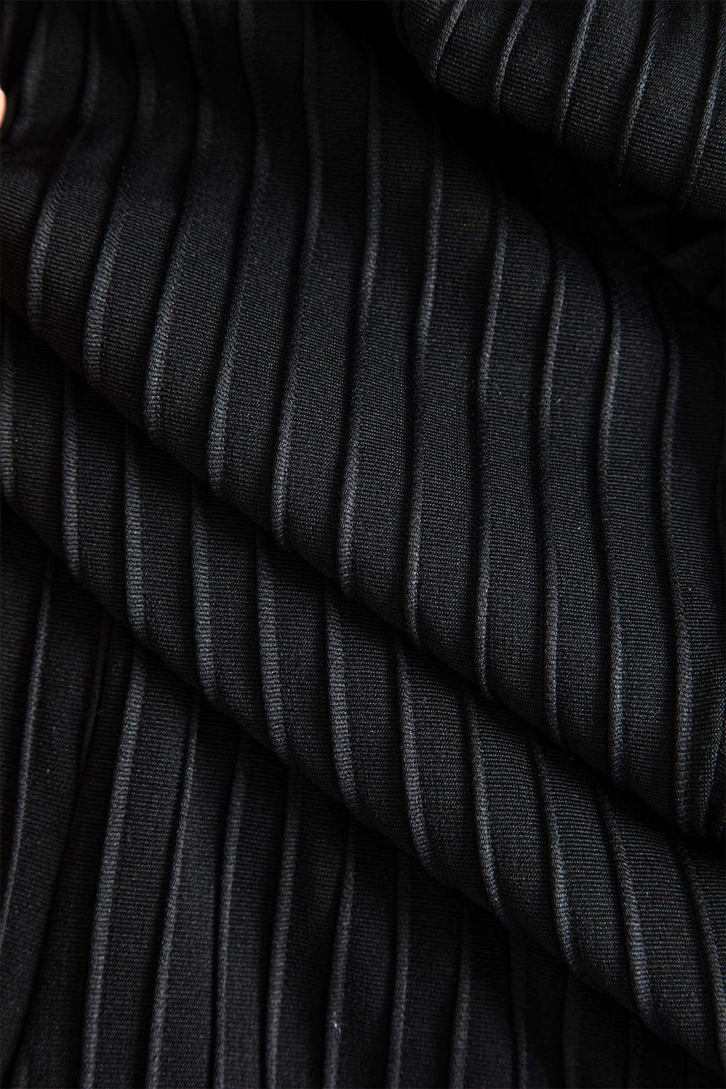 Pu Patchwork Dantelli Kare Yaka Mini Elbise