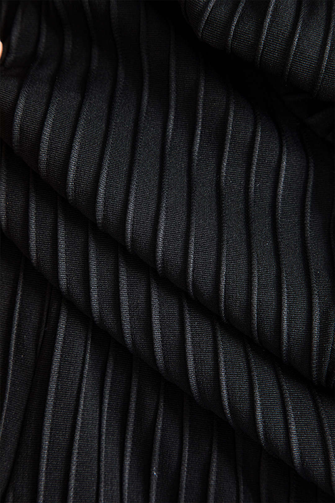 Pu Patchwork Dantelli Kare Yaka Mini Elbise