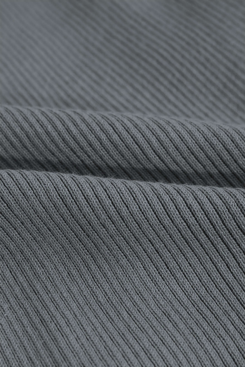 Kolları Nervürlü Düğmeli maksi Elbise