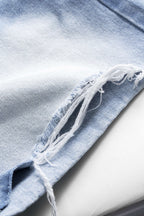 Denim Cepli Şort