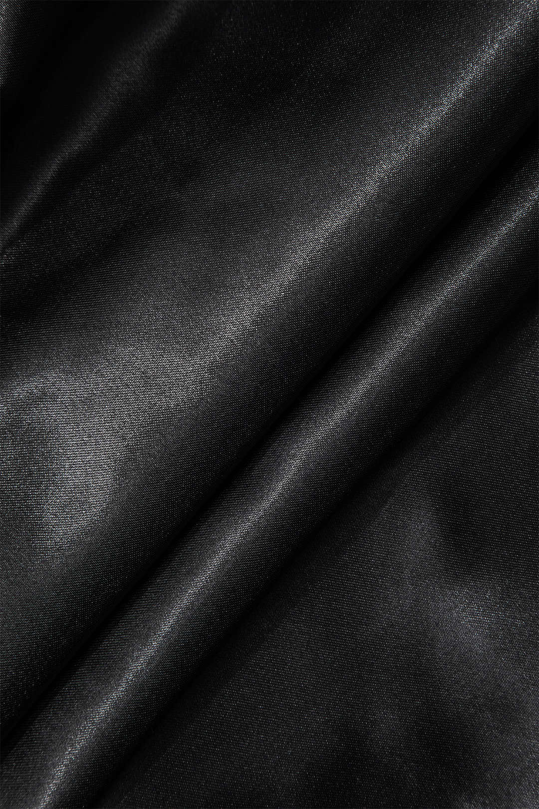 Saten Dantel Fırfırlı Yama Detaylı Sırt Açık Gece Elbisesi