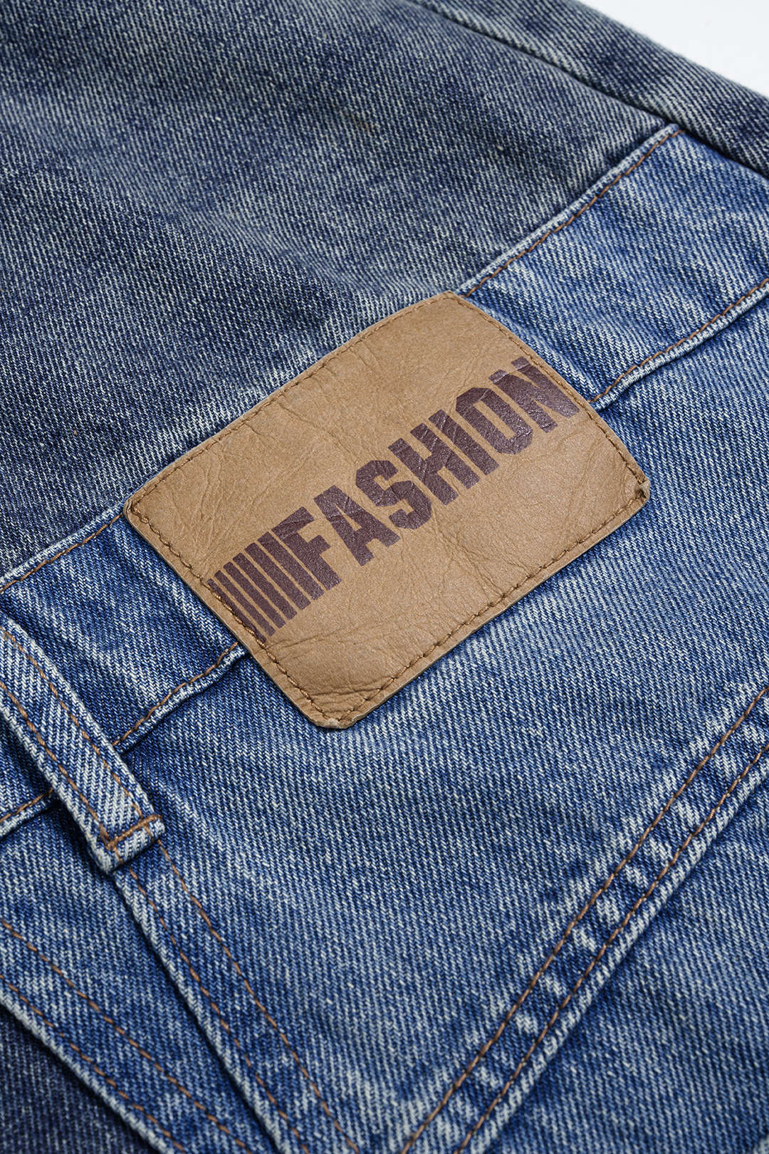 Denim Barrel Kot