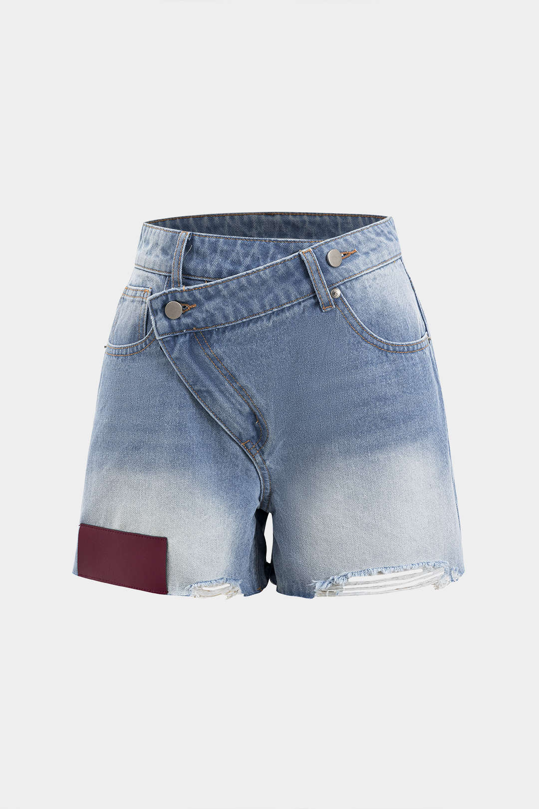 Denim Cepli Şort