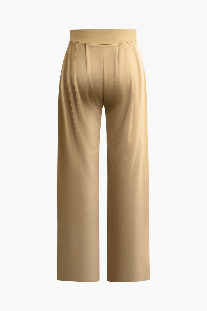 Mira top ve Geniş Paça Pantolon Takım
