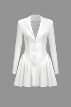 Katı Dantelli V Yaka Mini Elbise