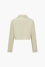 Crop Blazer Ceket