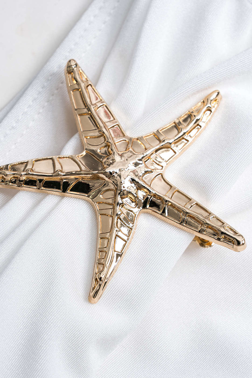 Metalik Sırt Dekolteli Bikini ve Mayo Eteği Pareo Takımı