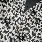 Fleur leopar ceket