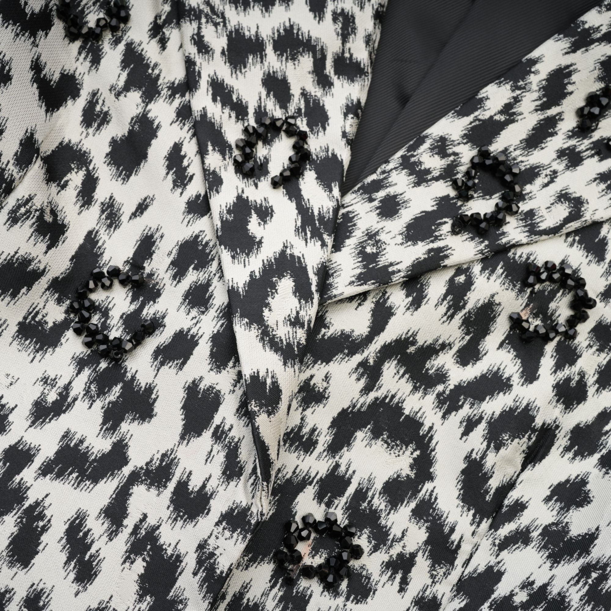 Fleur leopar ceket