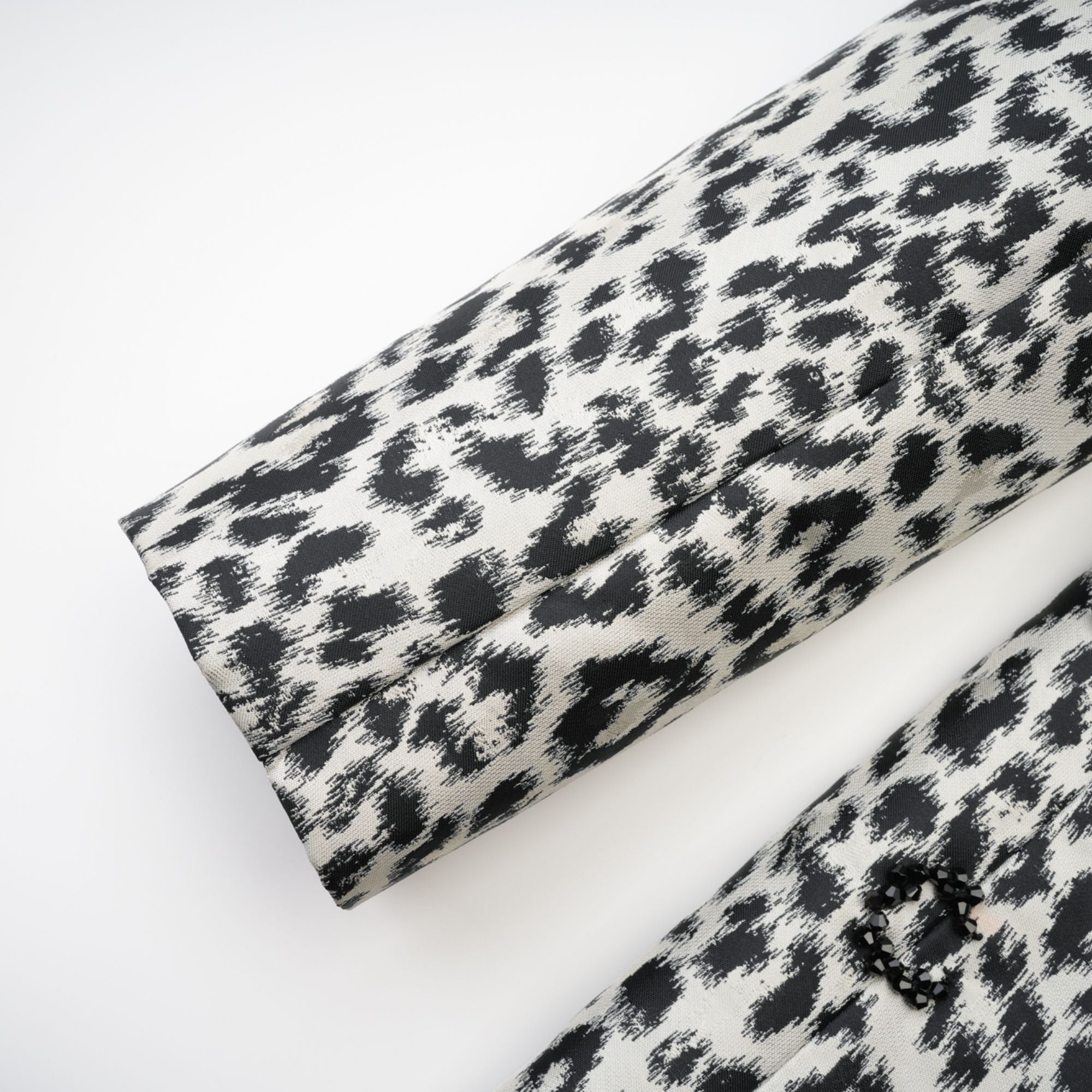 Fleur leopar ceket