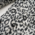 Fleur leopar ceket