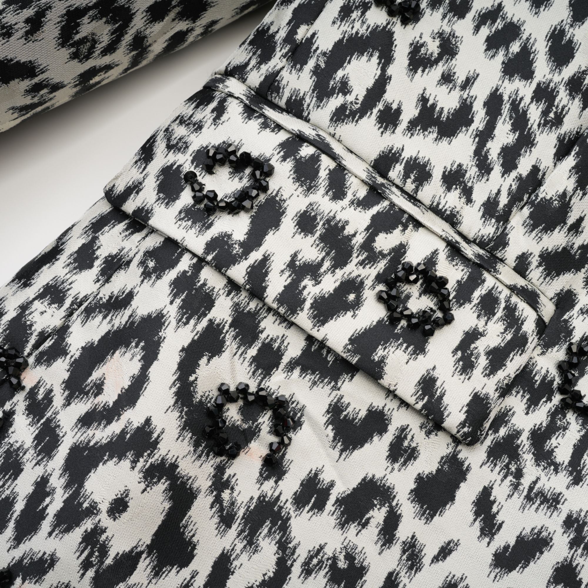 Fleur leopar ceket