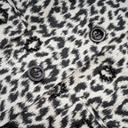 Fleur leopar ceket