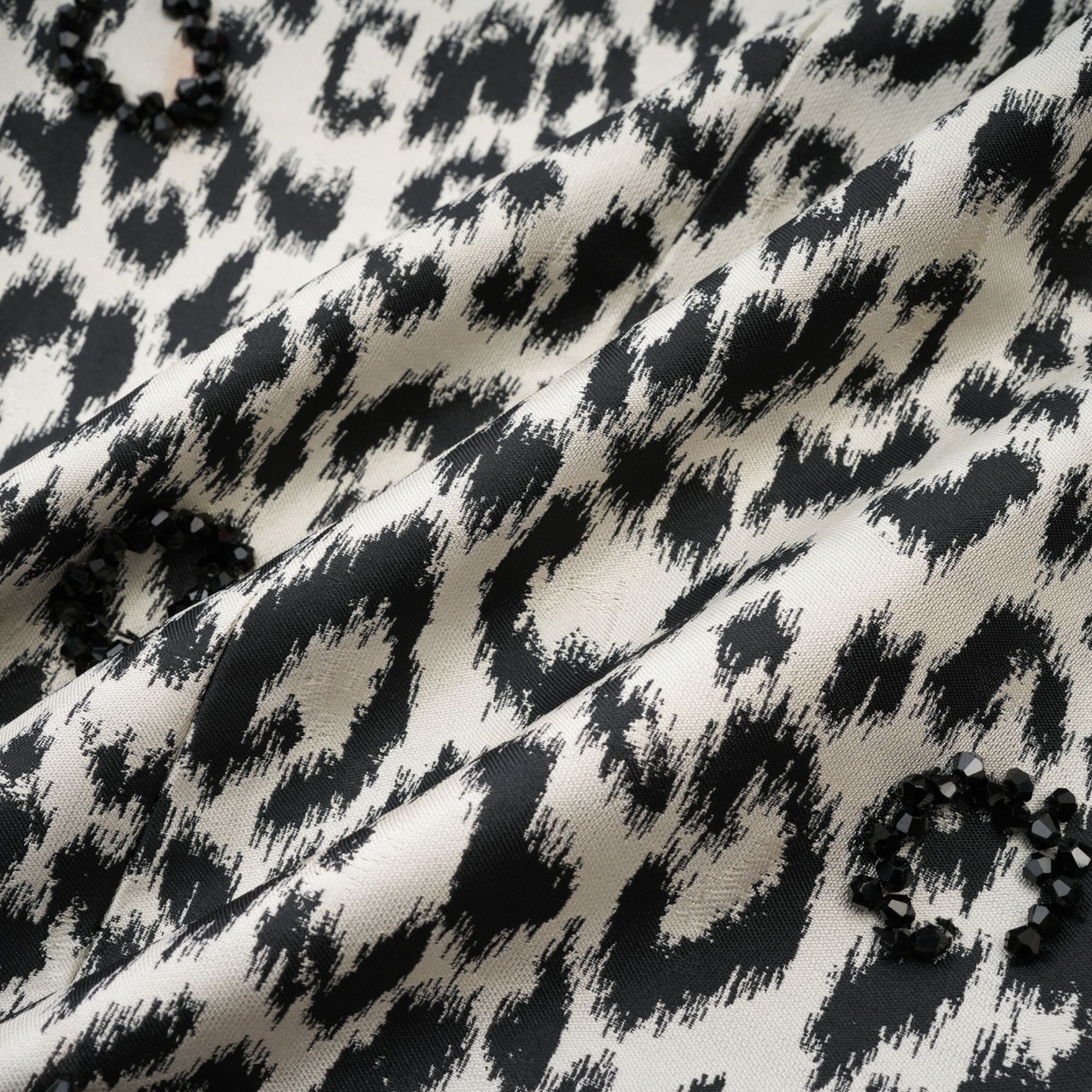 Fleur leopar ceket