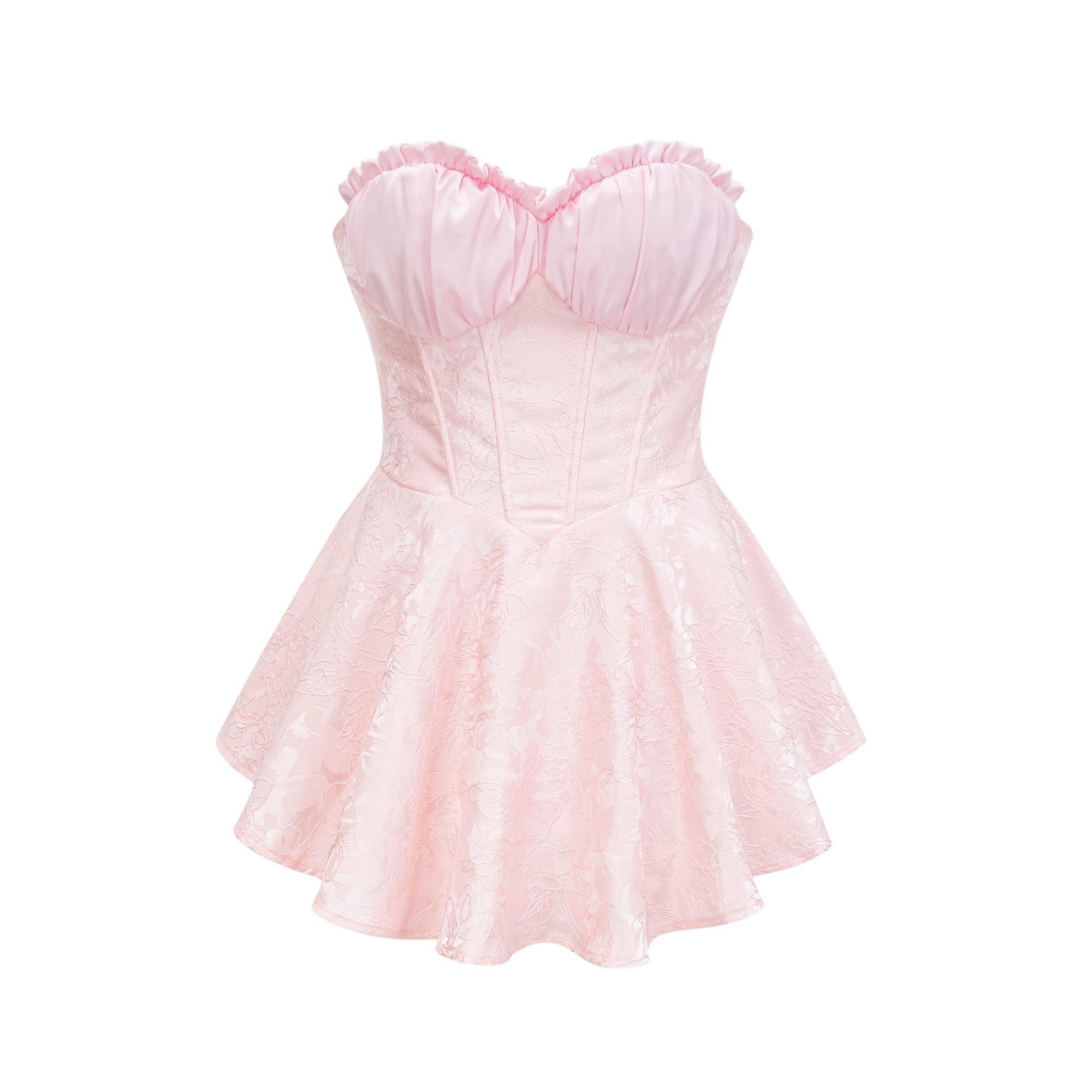 Gemma desenli mini elbise