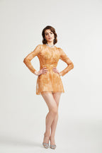 Gwynnetha büstiyer mini elbise