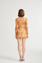 Gwynnetha büstiyer mini elbise