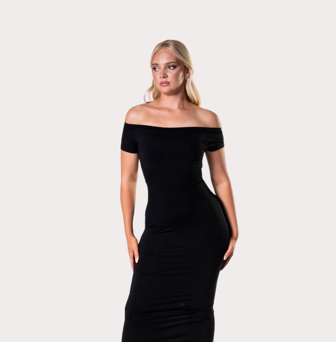 Shapewear Şekillendirici maksi Elbise