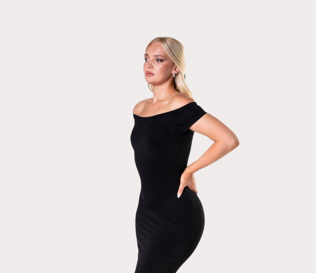 Shapewear Şekillendirici maksi Elbise
