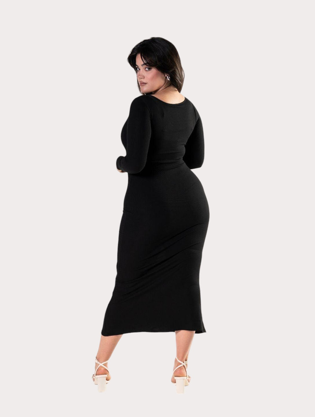 Shapewear Şekillendirici maksi Elbise