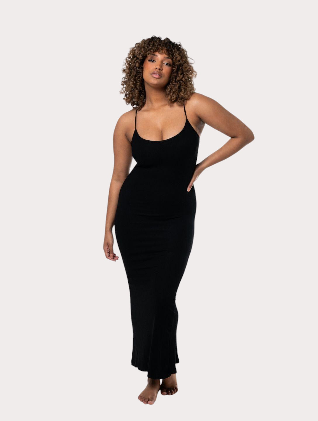 Shapewear inceltici maksi Elbise