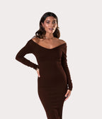 Shayla shapewear midi Elbise