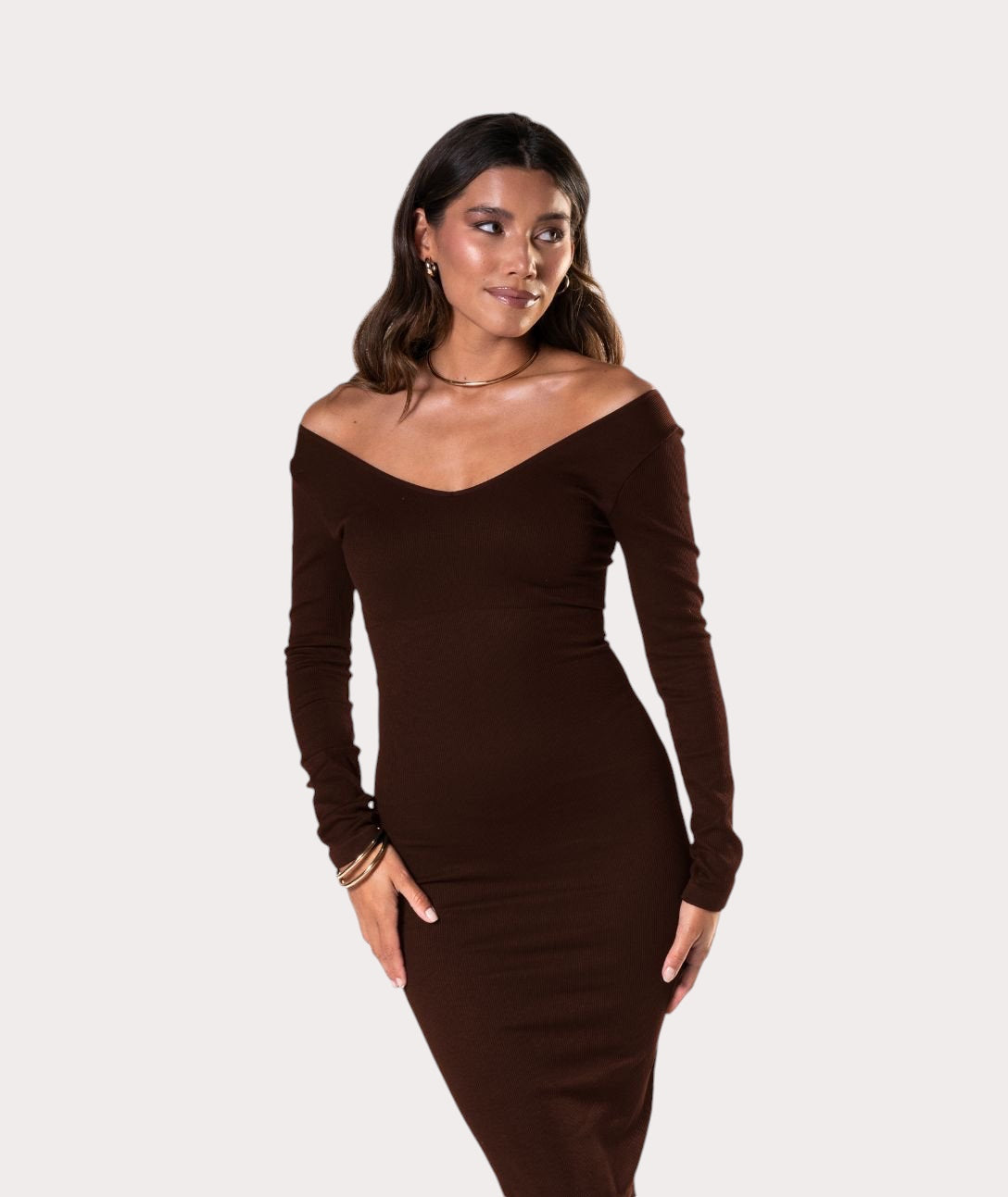 Shayla shapewear midi Elbise