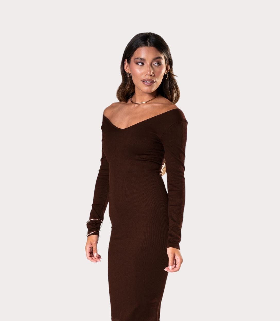 Shayla shapewear midi Elbise