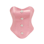 Iris crop top ve etek takım