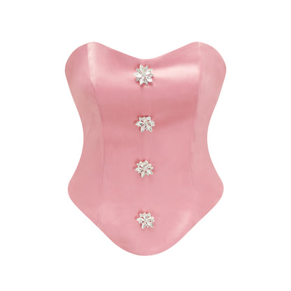 Iris crop top ve etek takım