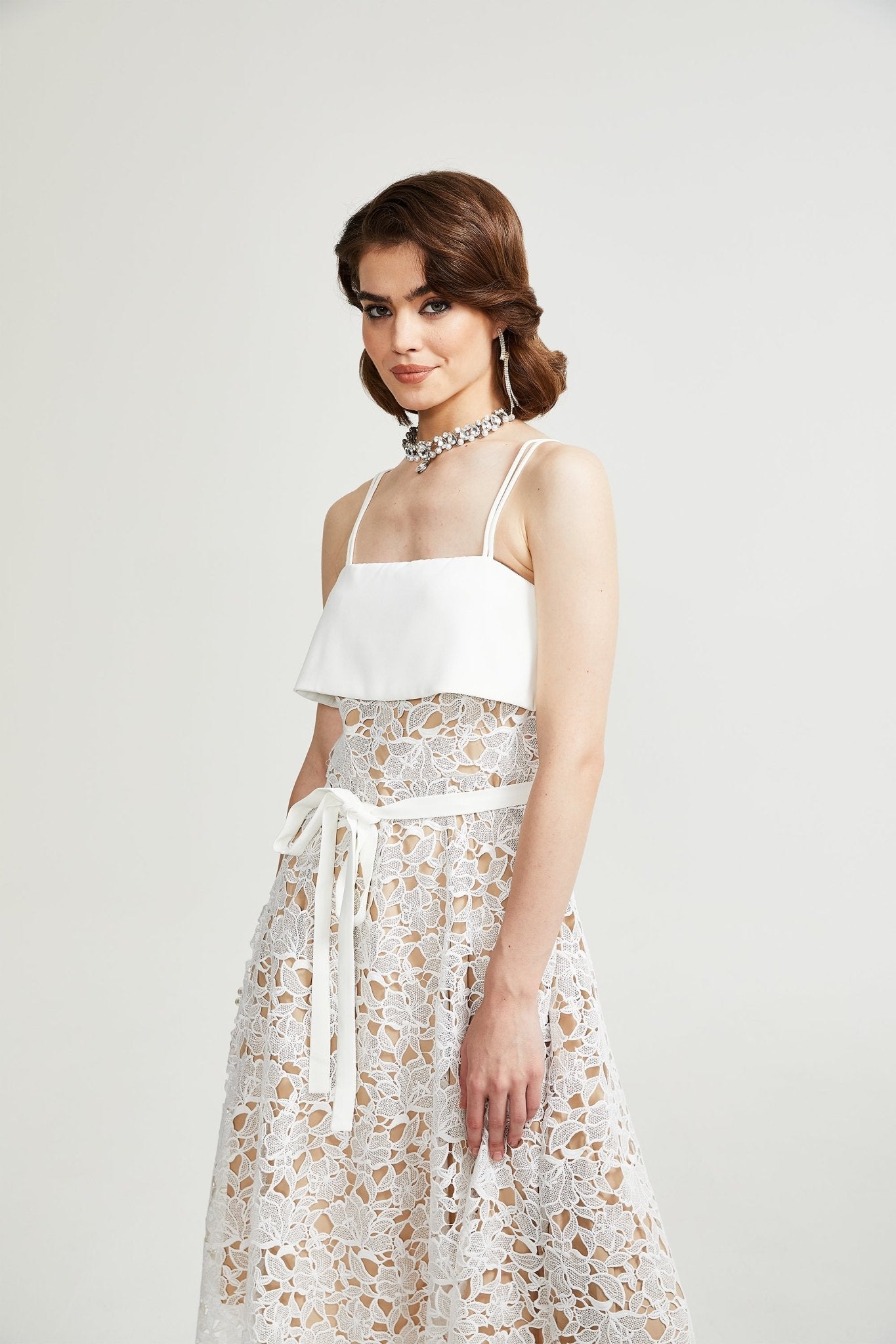 Jorvilda midi elbise