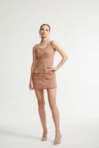 Liane tüvit mini elbise