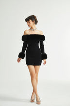 Madeleine mini elbise