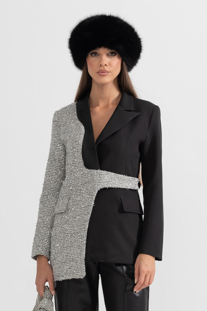 çift renk blazer ceket