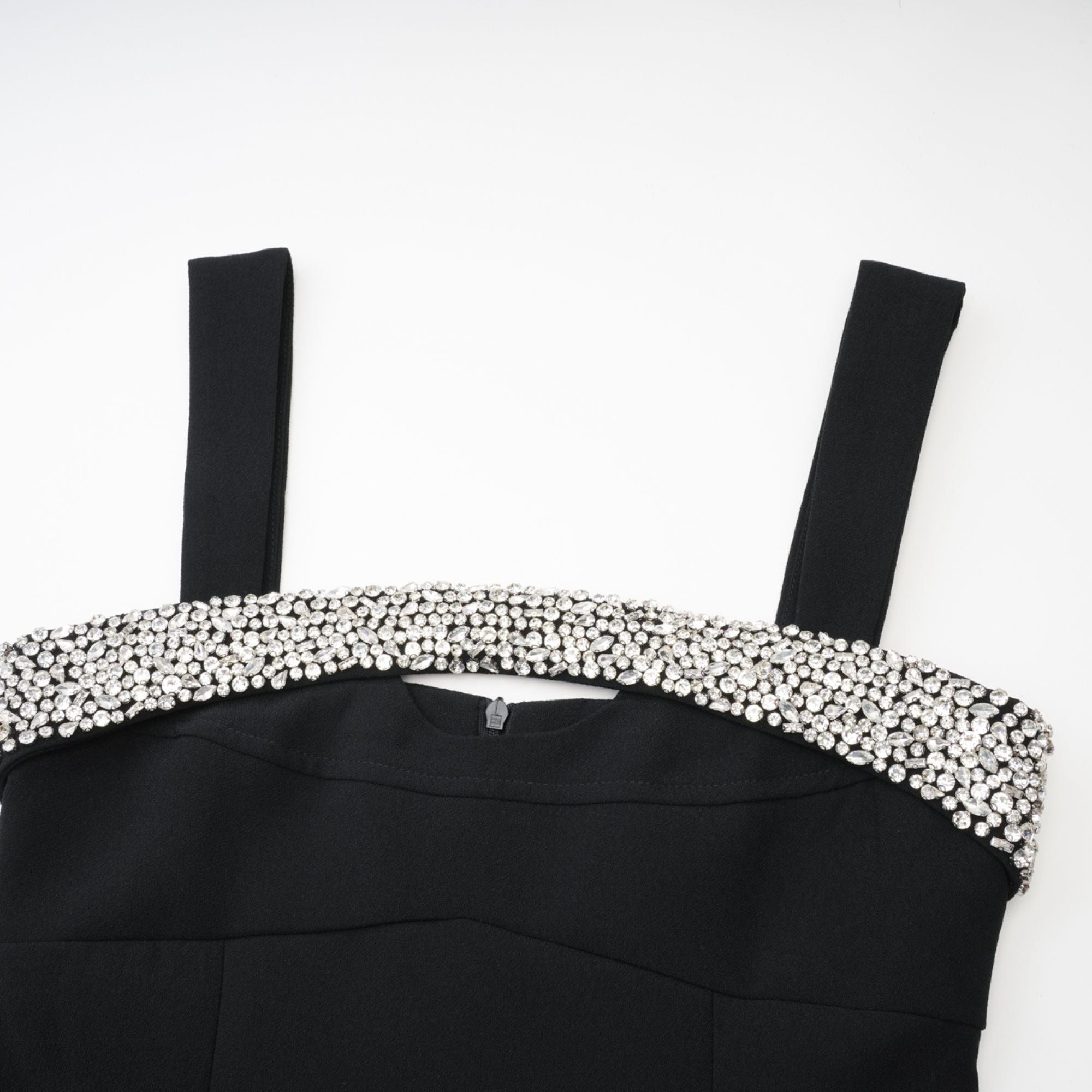 Mathilde siyah mini elbise