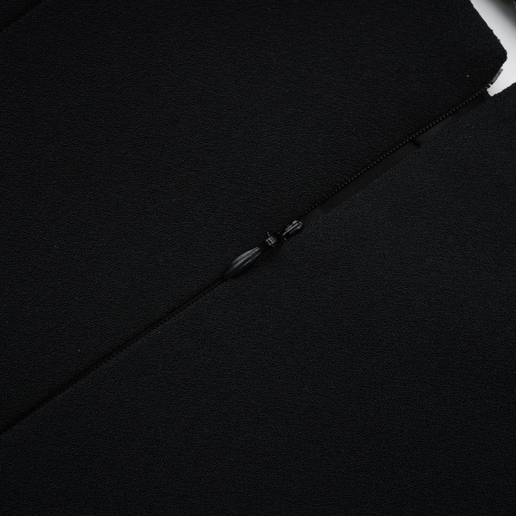 Mathilde siyah mini elbise