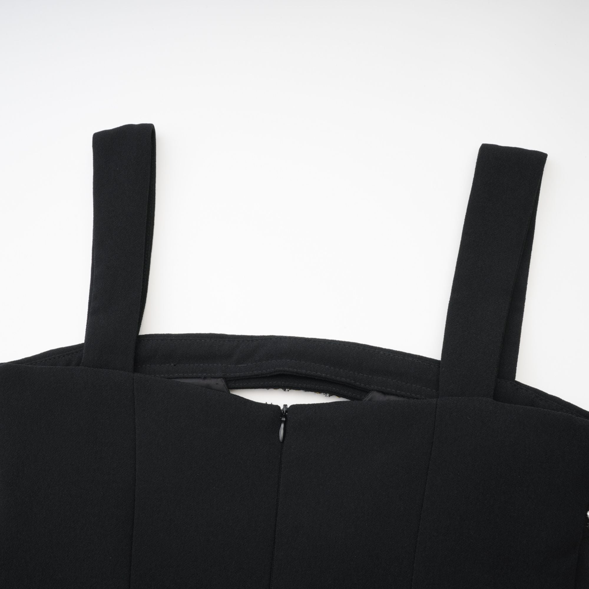 Mathilde siyah mini elbise