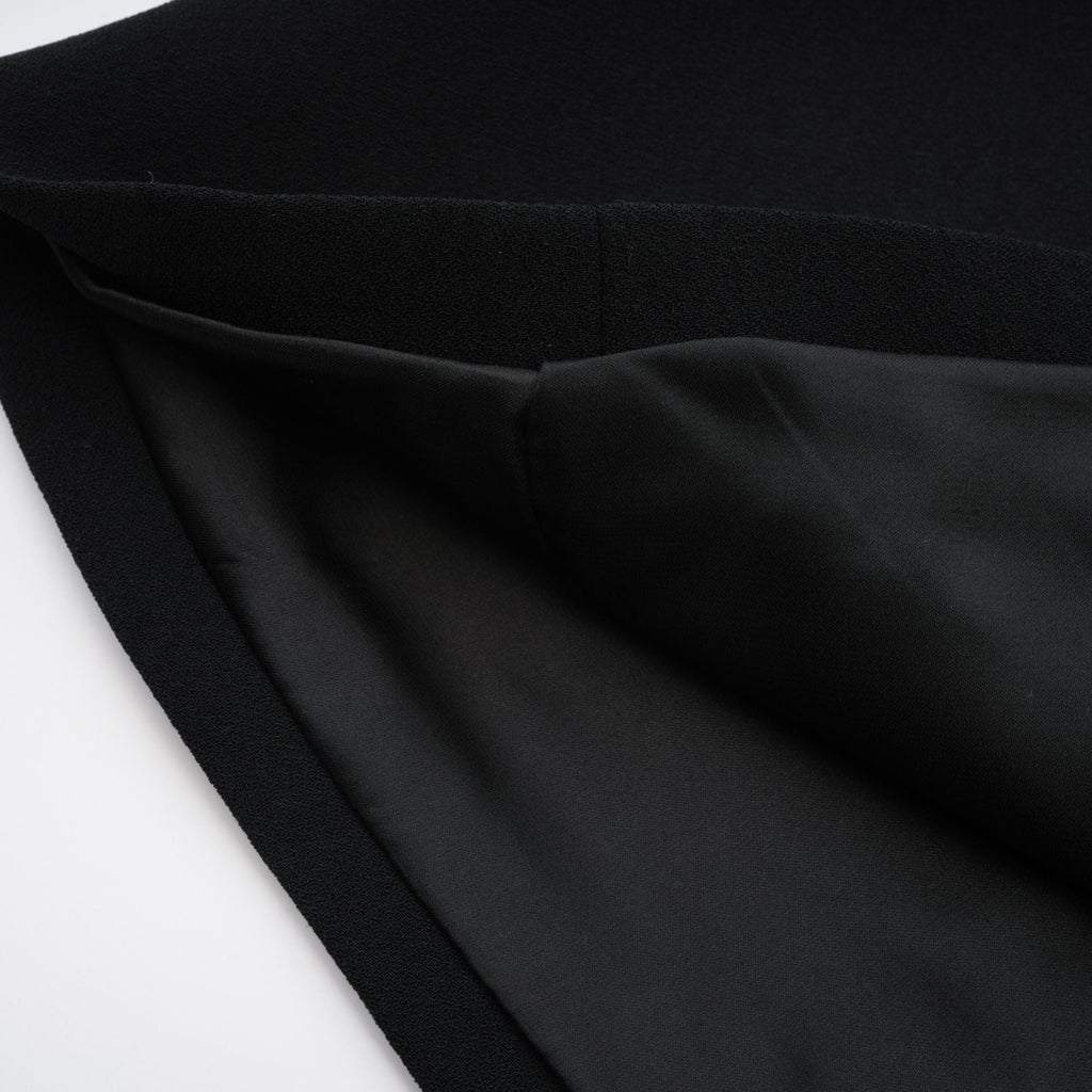 Mathilde siyah mini elbise