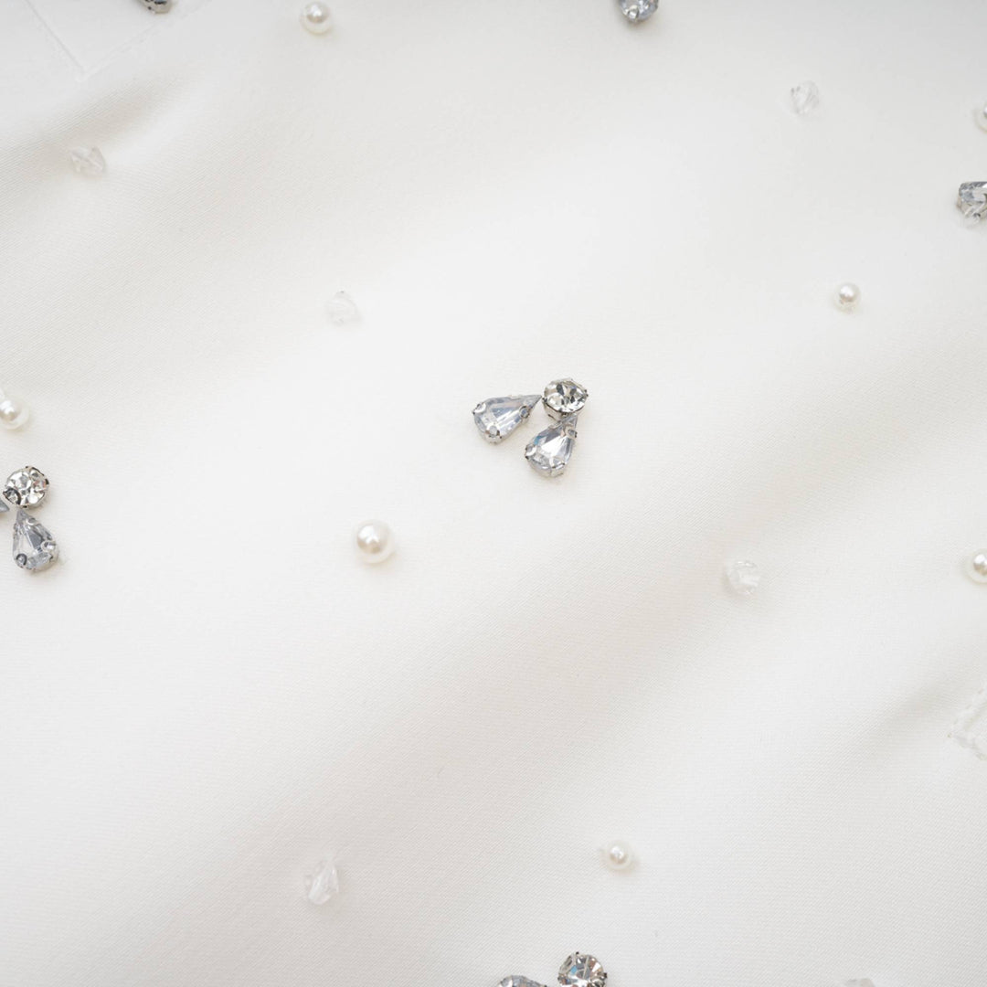 Melisande süslemeli mini elbise