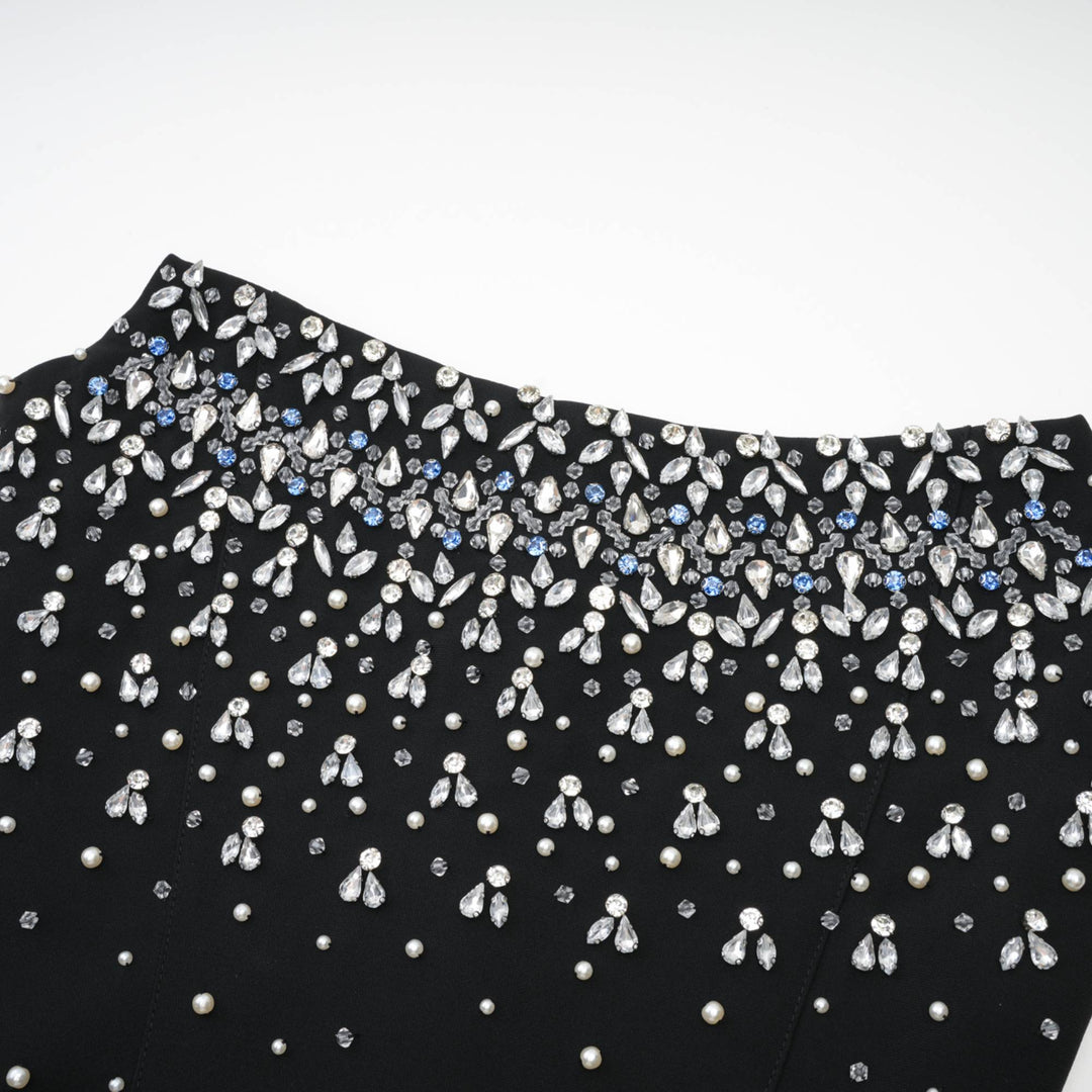 Melisande süslemeli mini elbise