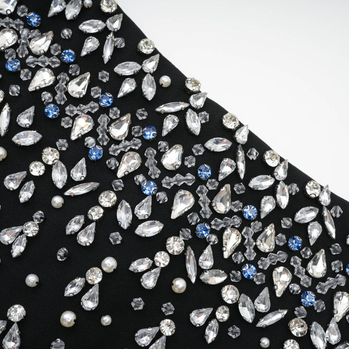 Melisande süslemeli mini elbise