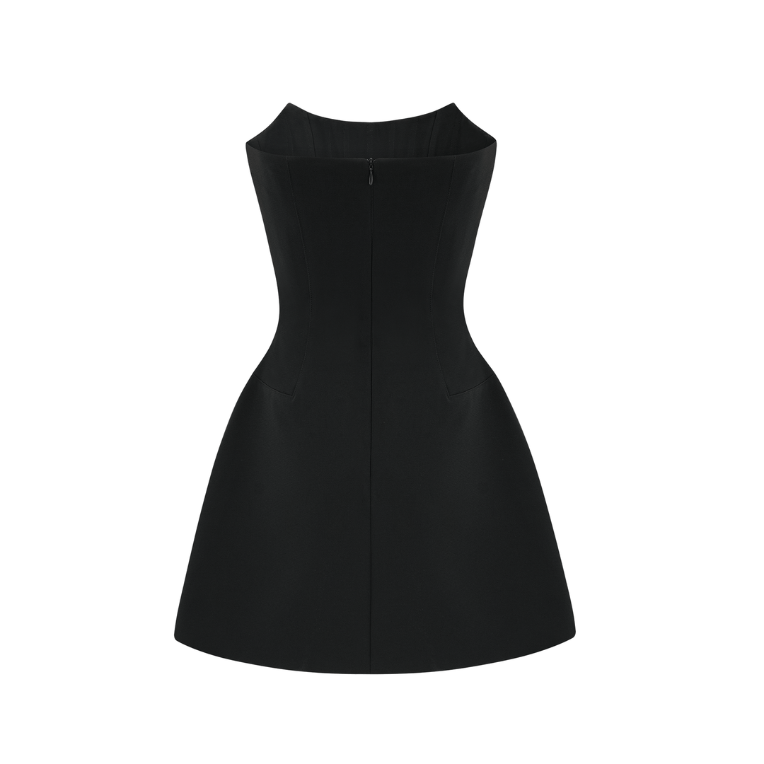 Melisande süslemeli mini elbise