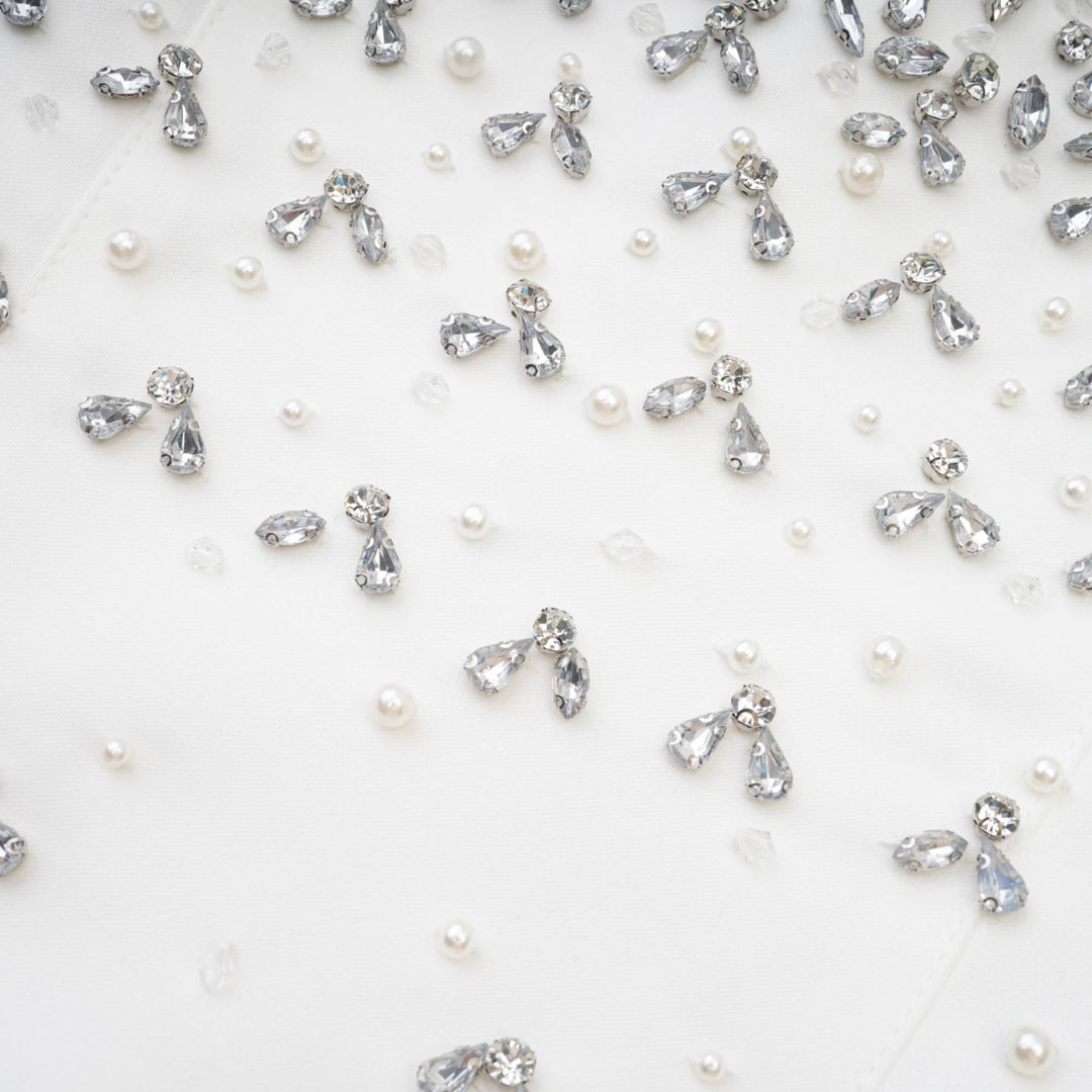 Melisande süslemeli mini elbise