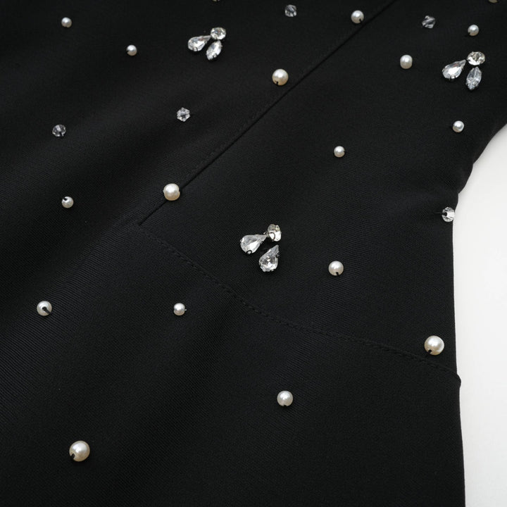 Melisande süslemeli mini elbise