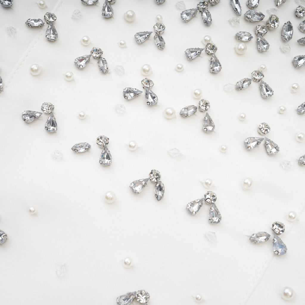 Melisande süslemeli mini elbise