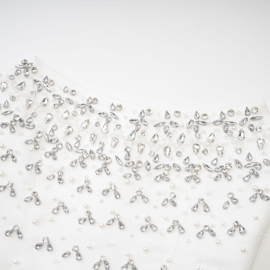 Melisande süslemeli mini elbise