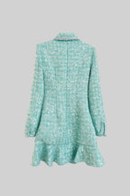 Payetli Süslemeli Örme Elbise